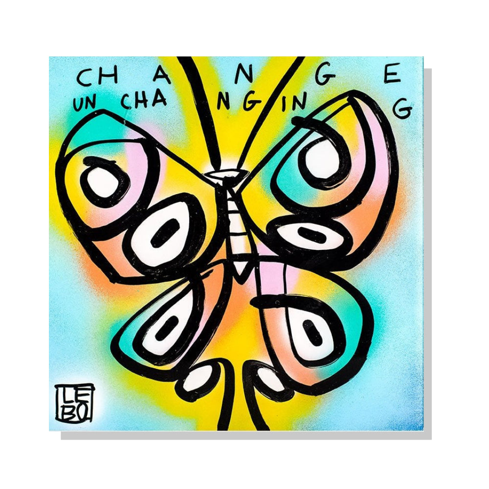 Change Unchanging, Alive, Again and Again 2 Series - Mineral Print